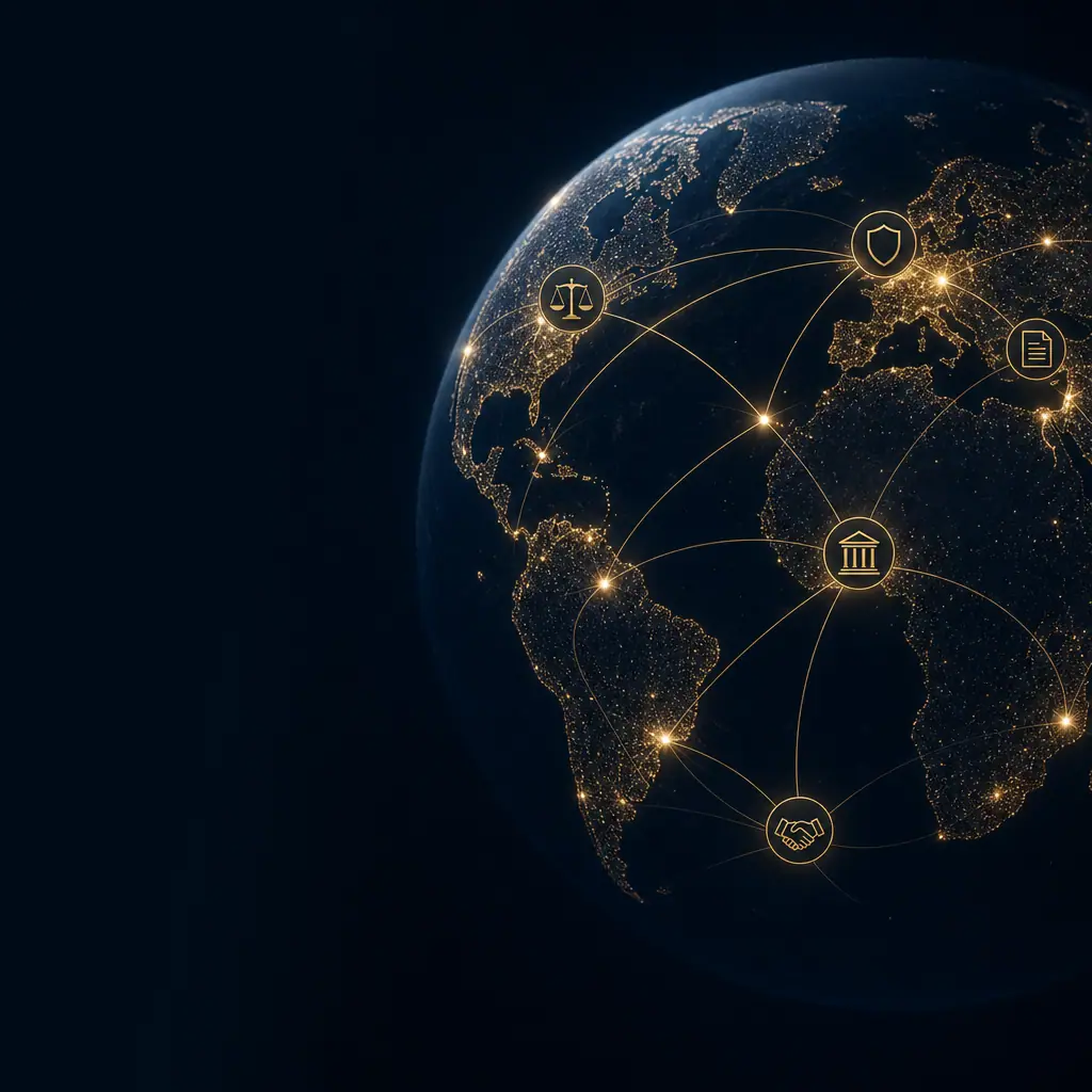 Global legal network connecting clients with lawyers and law firms